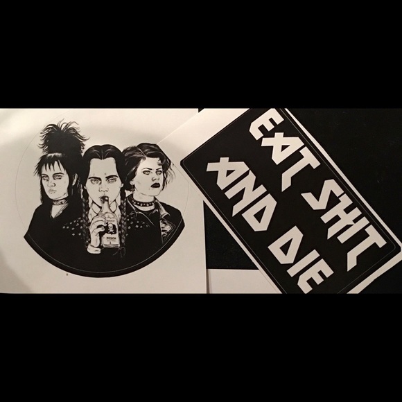 Goth Girls 2 Piece Stickers Set - Picture 2 of 2